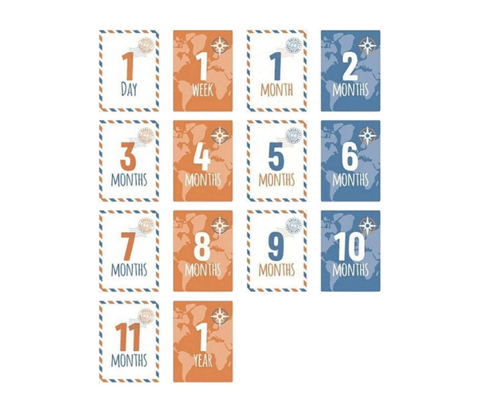 Lulujo - First Years Blanket & Card Set - Greatest Adventure.