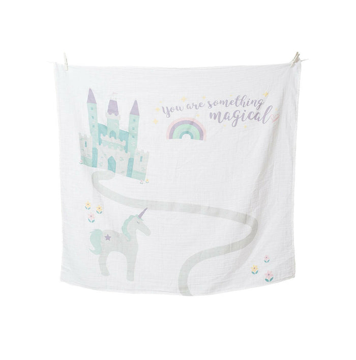 Lulujo - First Years Blanket & Card Set - Something Magical.