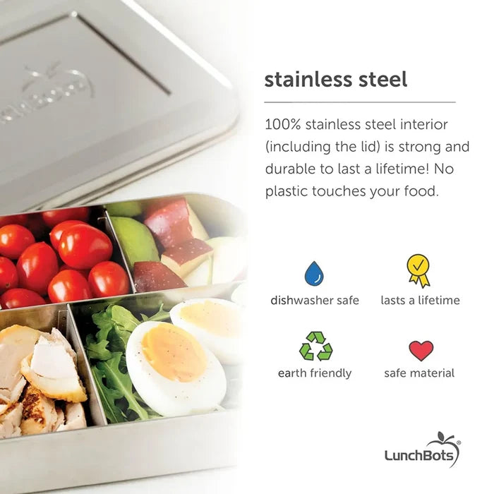 Lunchbots Bento Stainless Steel Lunchbox