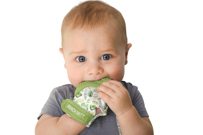 Munch Mitt Teething Mitten - Tropical.