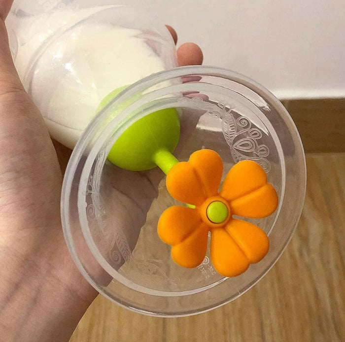 Manual Breast Pump with Suction Base and Flower Stopper by haakaa, 150ml.