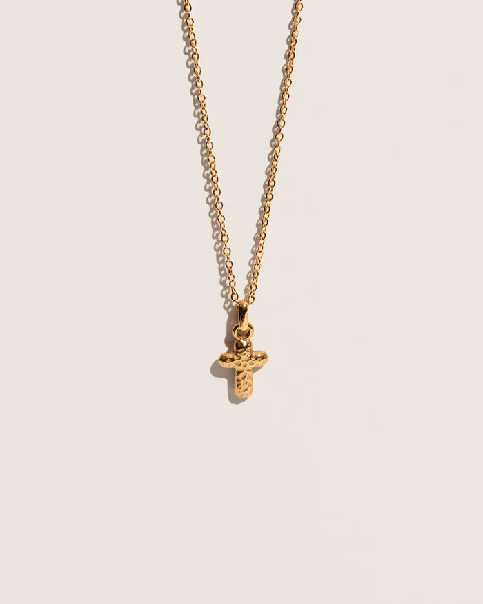 Martele cross necklace