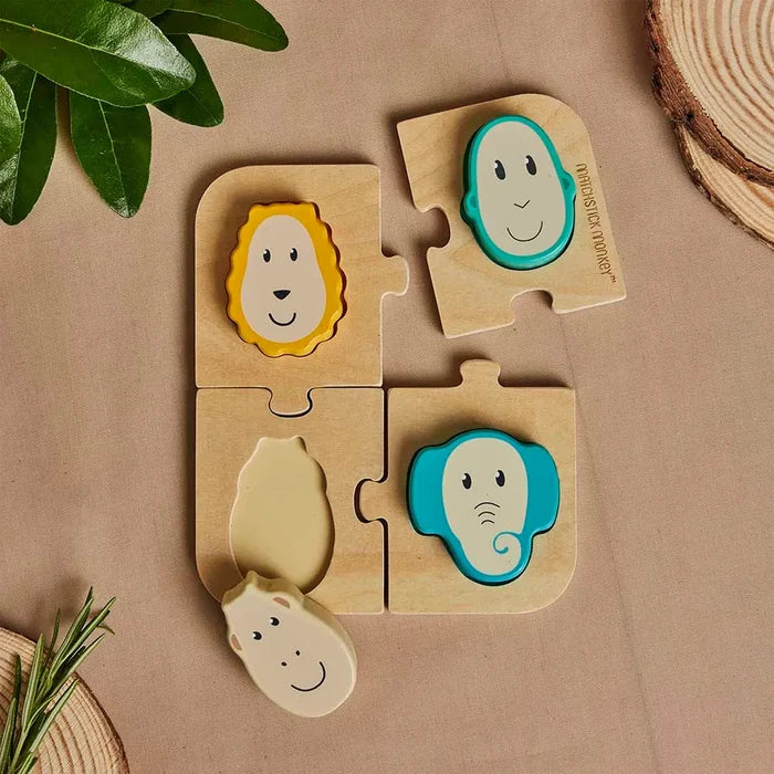 Matchstick Monkey Playtime Puzzle Game (Animals)