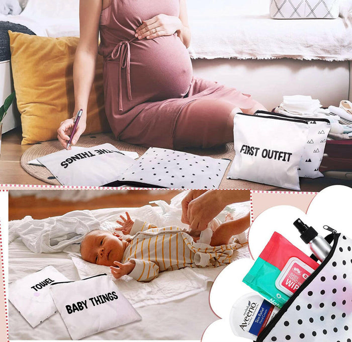 8 Packs Hospital Bags for Labor and Delivery Diaper Bag.