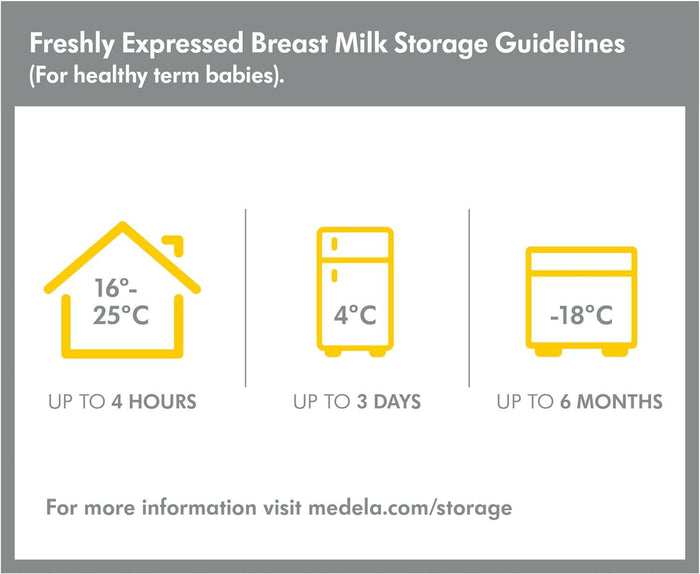 Medela Breast Milk Storage Bottles (250ml, Pack of 2)