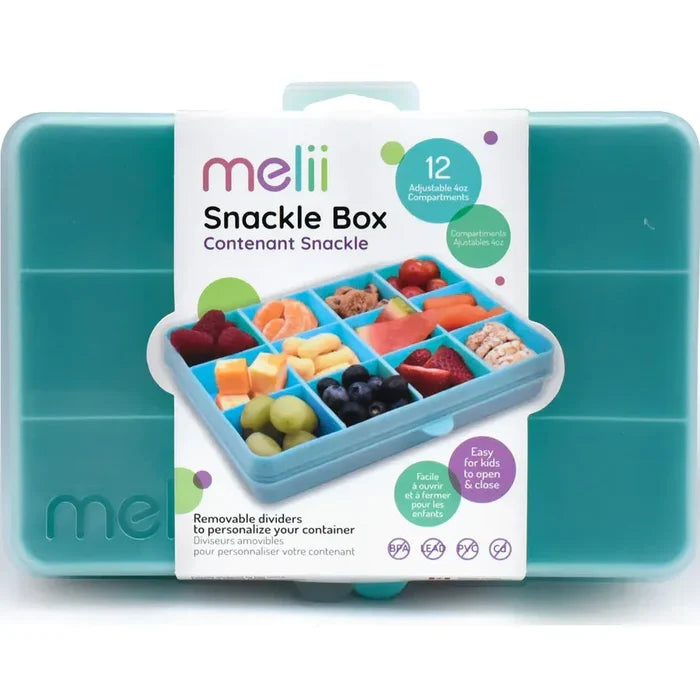Melii Snackle Food Container With Removable Divider (4oz)