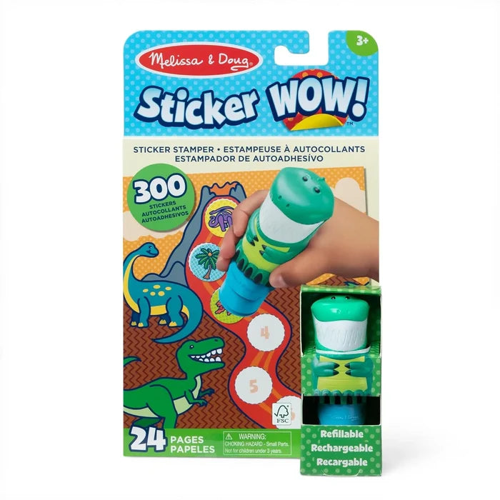 Melissa & Doug Sticker Wow Sticker Stamper & Activity Pad