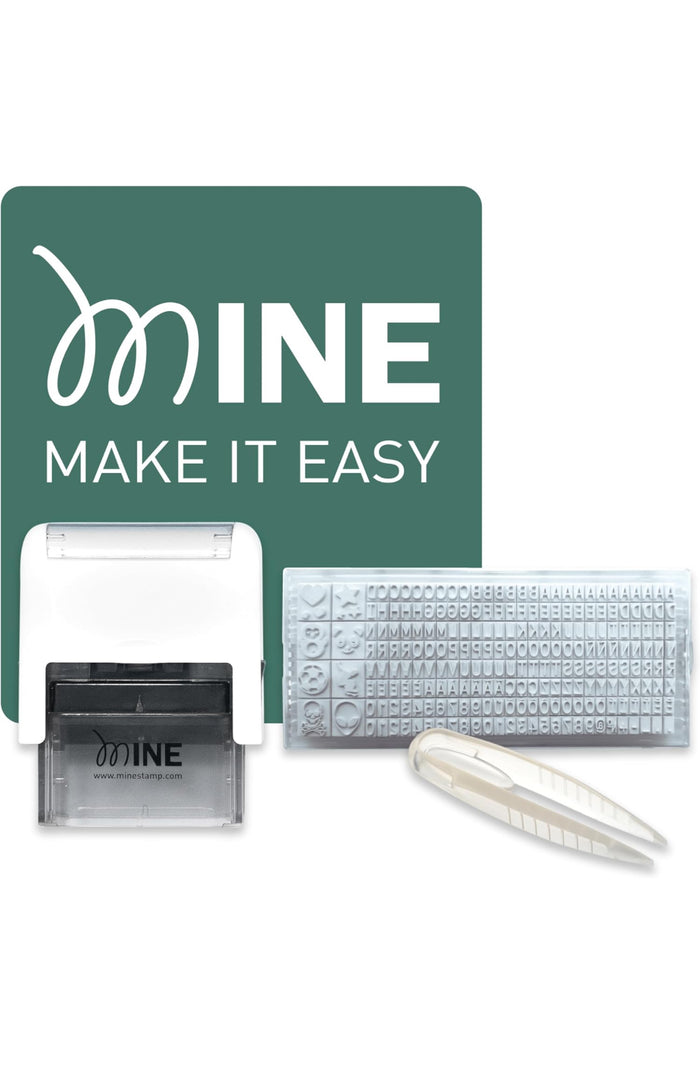 Mine Stamp Compact Stamp For Clothes & Books