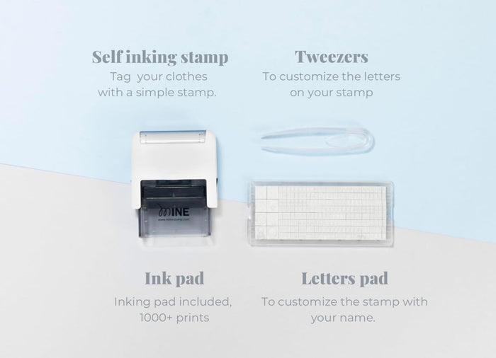 Mine Stamp Compact Stamp For Clothes & Books