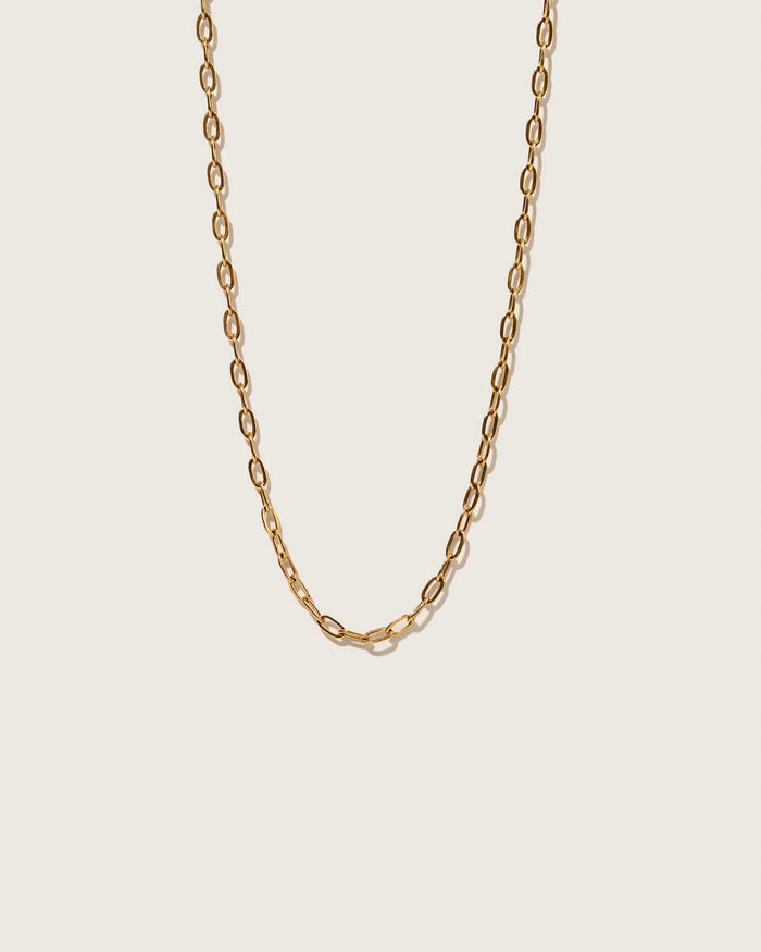 Mini paperclip necklace - Shine