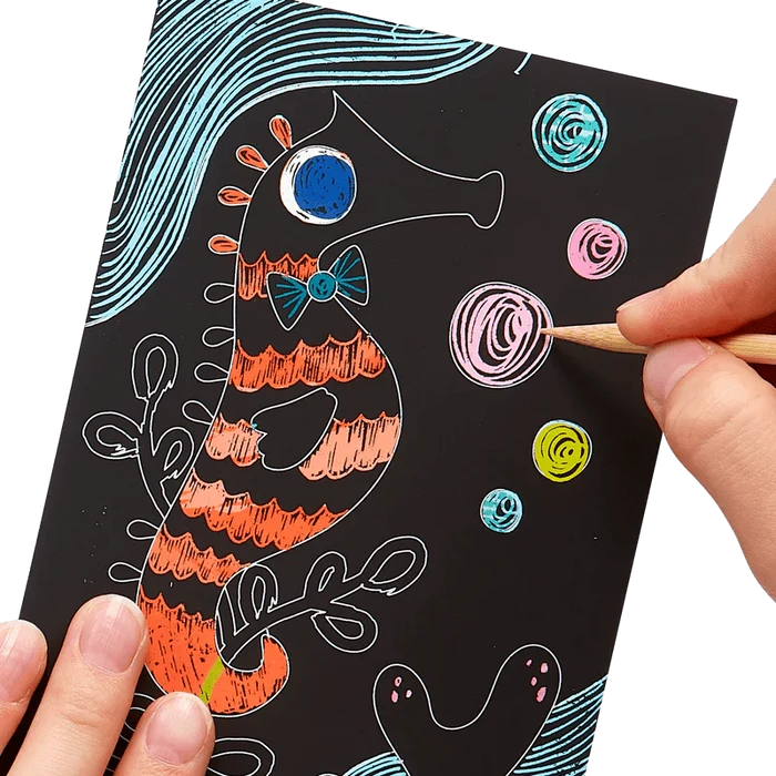 Mini Scratch & Scribble - Friendly Fish.