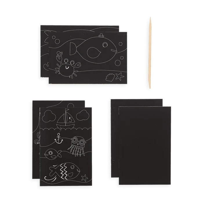 Mini Scratch & Scribble - Friendly Fish.
