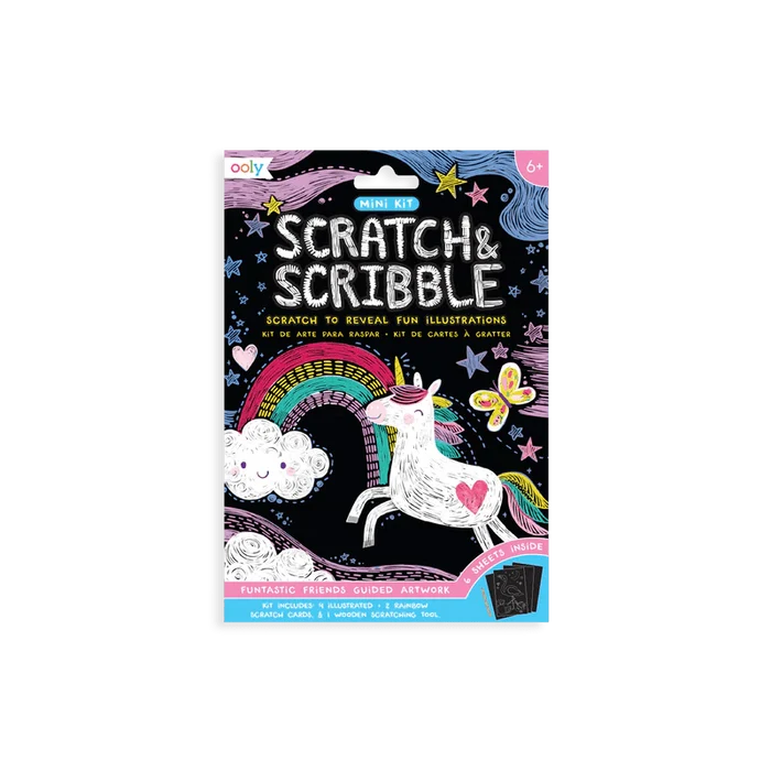 Mini Scratch & Scribble - Funtastic Friends.