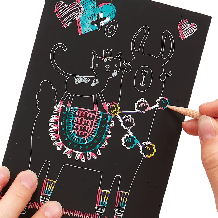 Mini Scratch & Scribble - Funtastic Friends.
