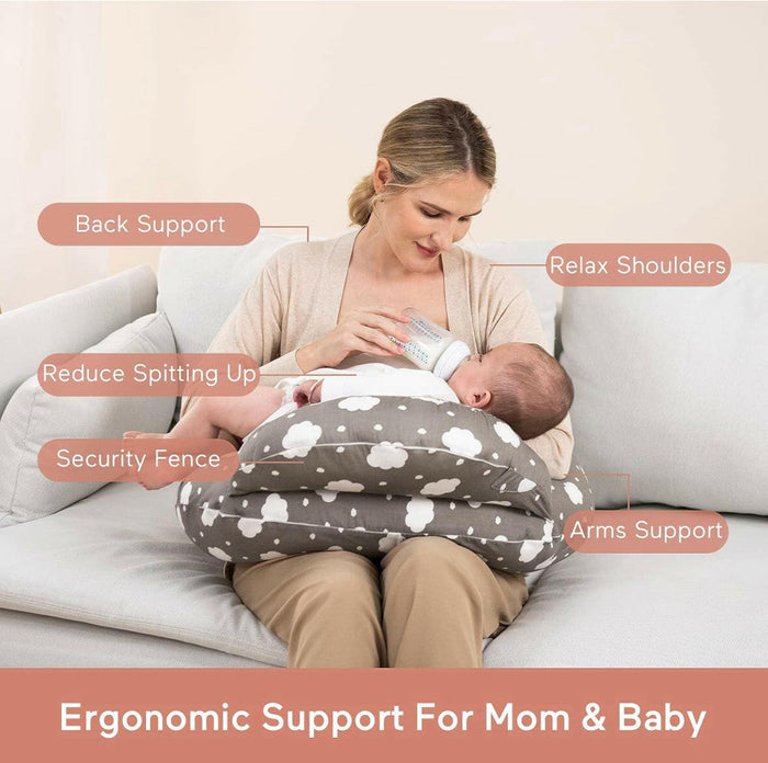 Momcozy Adjustable Nursing Pillow.