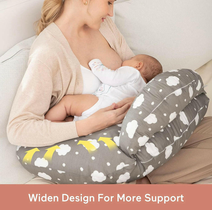 Momcozy Adjustable Nursing Pillow.