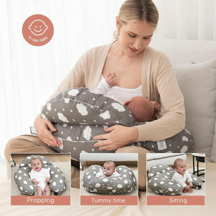 Momcozy Adjustable Nursing Pillow.