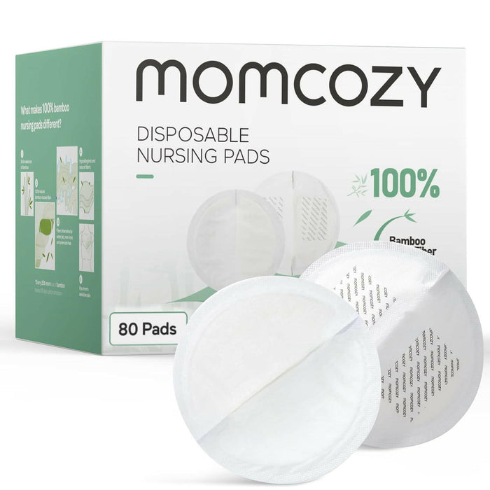 Momcozy Bamboo Fiber Disposable Nursing Pads.
