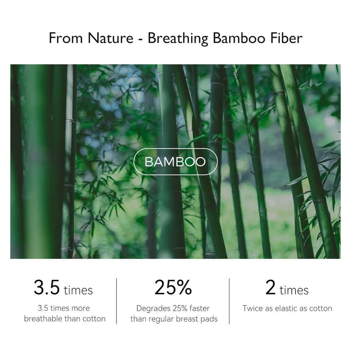 Momcozy Bamboo Fiber Disposable Nursing Pads.