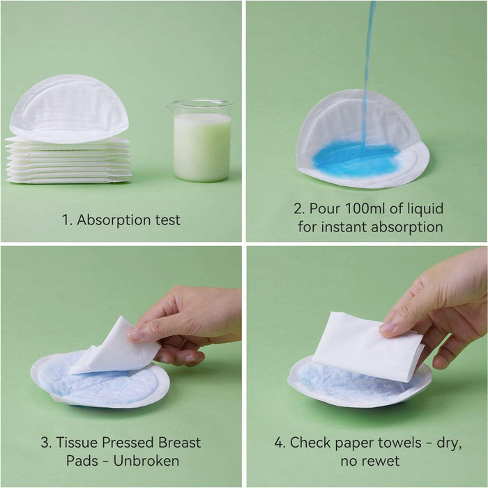 Momcozy Bamboo Fiber Disposable Nursing Pads.