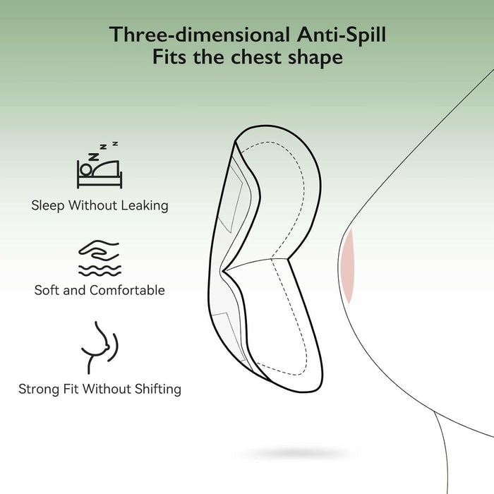 Momcozy Bamboo Fiber Disposable Nursing Pads.