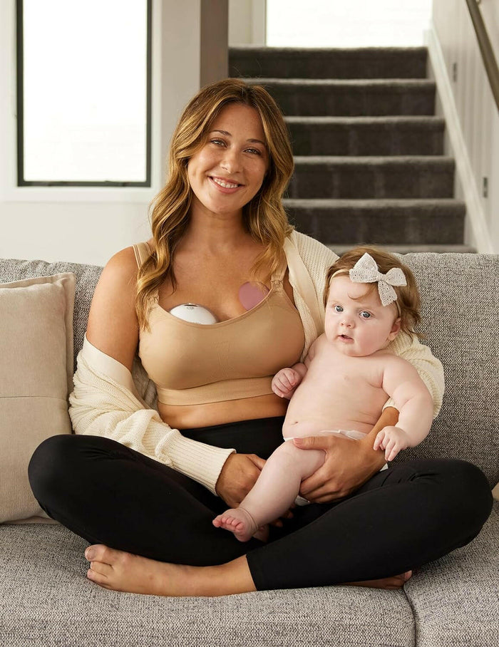Momcozy Hands-Free Lactation Massage Pads, 2 Pack.
