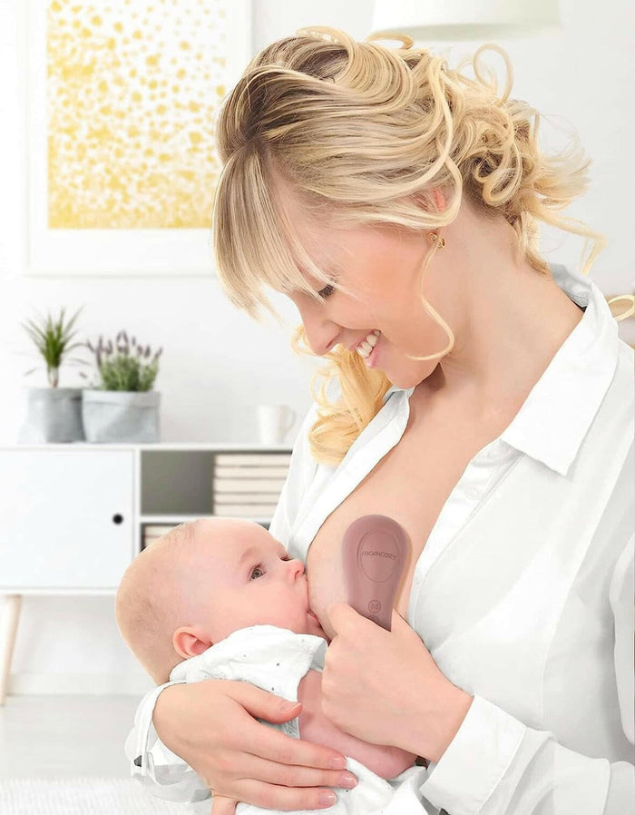 Momcozy Kneading Lactation Massager with Heat, 3-in-1 Real-Like Massage for Relieve Clogged Ducts.