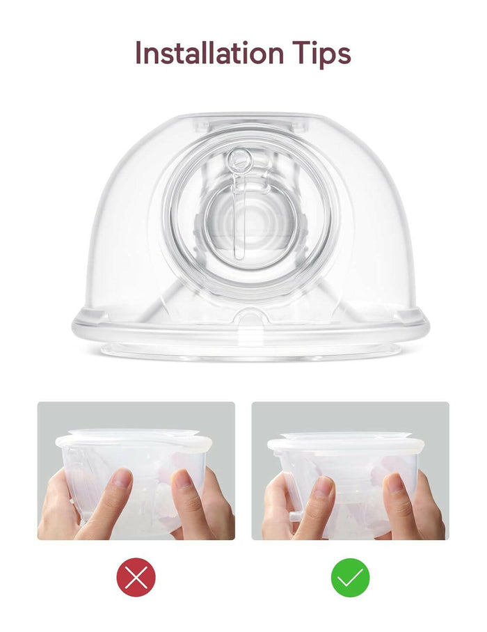 Momcozy milk Collection Container Set for S9 Pro/S12 Pro