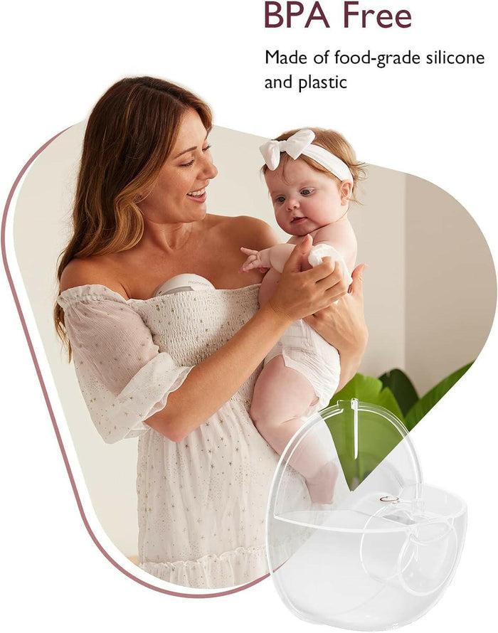 Momcozy Milk Collector Only Compatible with Momcozy M5.