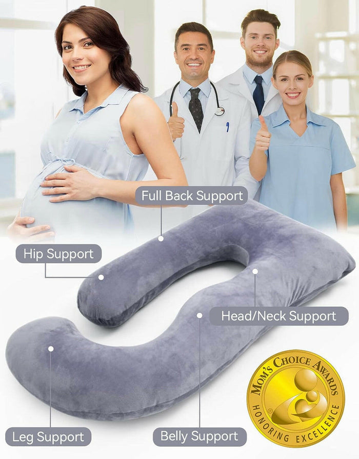 Momcozy U Shaped Pregnancy Pillow.
