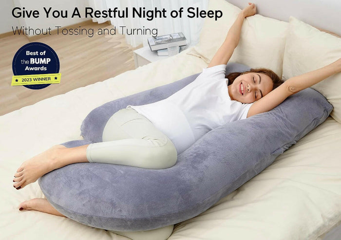 Momcozy U Shaped Pregnancy Pillow.