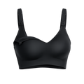 Momcozy Seamless Nursing Bra, Seamless Ultra Comfort - Black