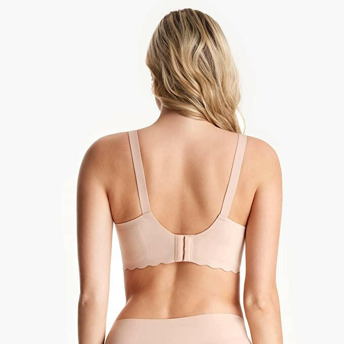 Momcozy Seamless Support Floral Nursing Bra.