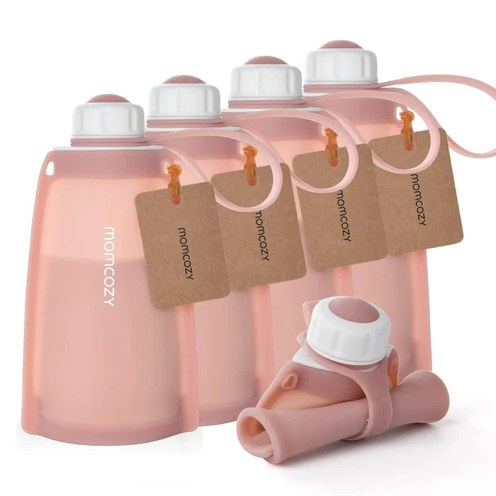 silicone milk storage bags