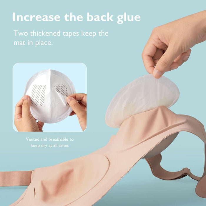 Momcozy Ultra-Thin Disposable Nursing Pads, Super Absorbent and Breathable (120 Count).