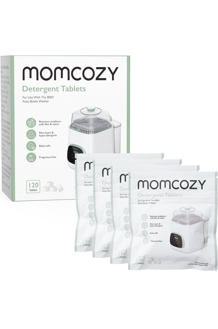 Momcozy Washing Block for Momcozy KleanPal Pro Baby Bottle Washer (120 Tablets)