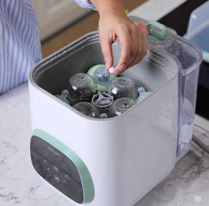 Momcozy Washing Block for Momcozy KleanPal Pro Baby Bottle Washer (120 Tablets)