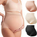 Momcozy Women's Maternity High Waist Underwear Pregnancy Seamless Soft Belly Support Panties Over Bump 3 Pack
