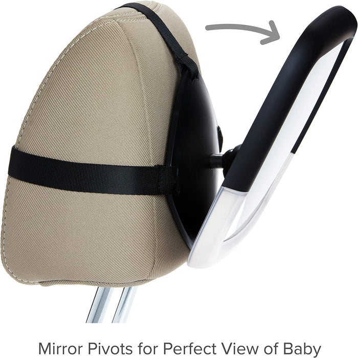 Munchkin Brica Night Light Pivot Baby in-Sight Adjustable Car Mirror