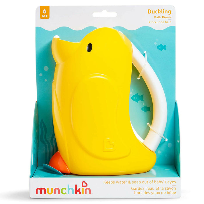 Munchkin Duckling Bath Rinser, Yellow.