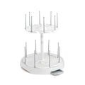 Munchkin High Capacity Drying Rack for Baby Bottles and Accessories, White.