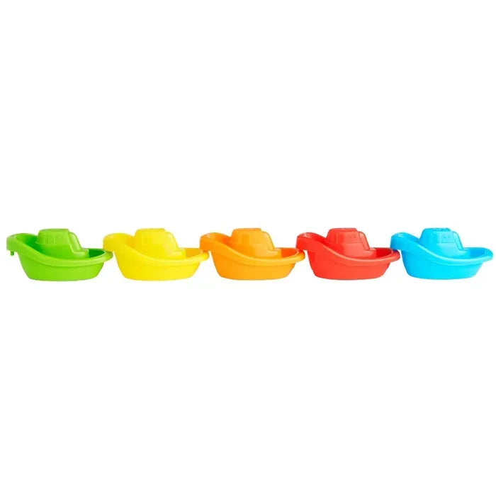 Munchkin Little Boat Train Baby and Toddler Bath Toy (Pack of 5)