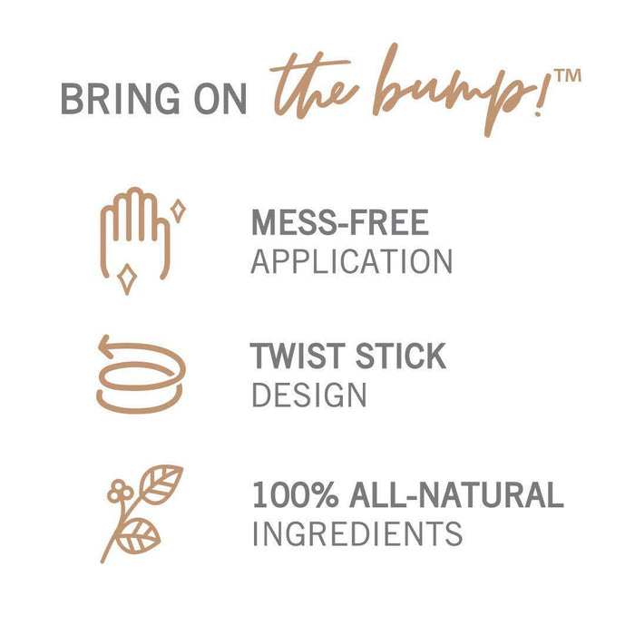 Munchkin Milkmakers Twist-Stick Belly Balm All Natural and Moisturizing for Pregnancy Skincare