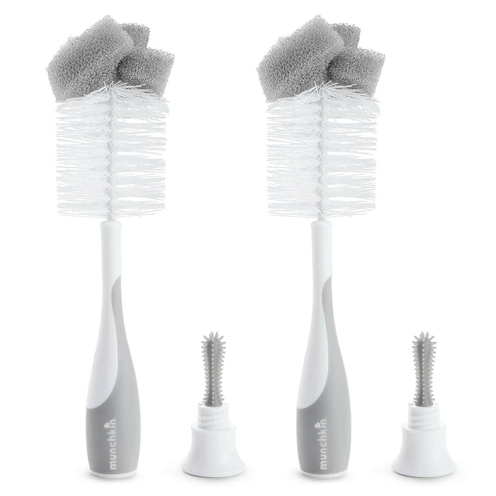 Munchkin Sponge Bottle Brush, 2 Pack.