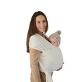 Mushie Baby Carrier Wrap (Ivory)