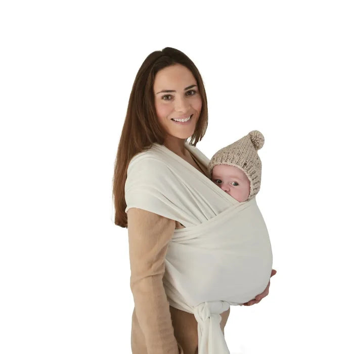 Mushie Baby Carrier Wrap (Ivory)