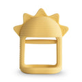 Mushie No-Drop Dino Teether (Sunshine)