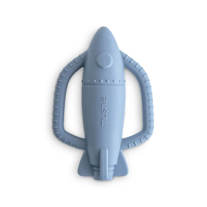 Mushie Robot Rattle Teether