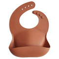 Mushie Silicone Bib (Clay)