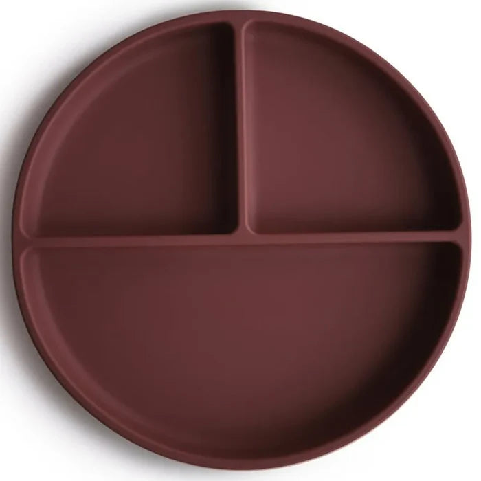Mushie Silicone Divided Plate